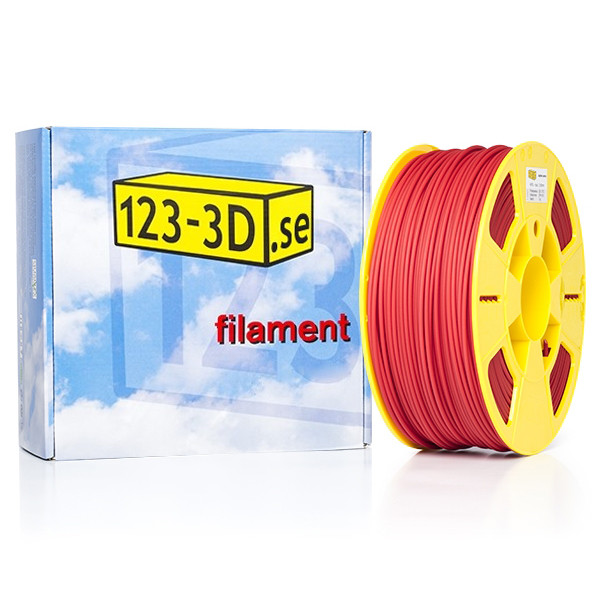 123-3D HIPS filament | Röd | 2,85mm | 1kg  DFH11010 - 1