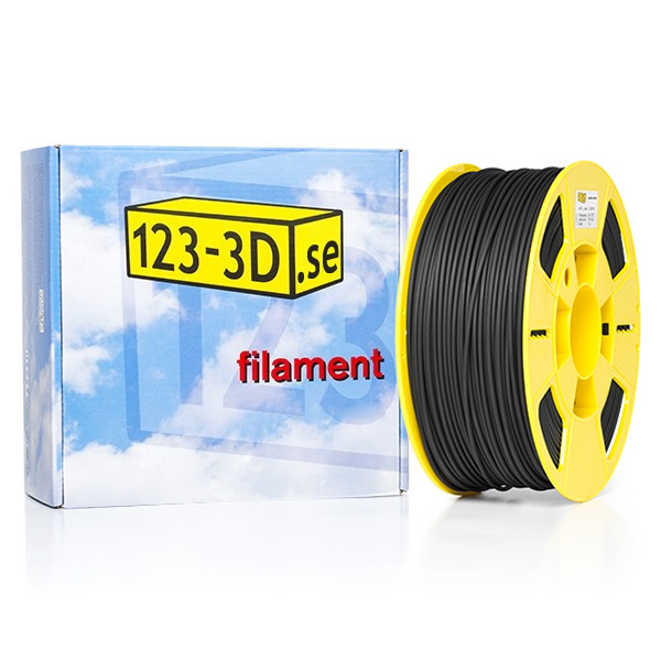 123-3D HIPS filament | Svart | 2,85mm | 1kg DFH02002c DFH11006 - 1
