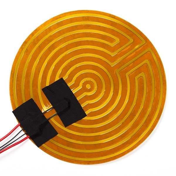 123-3D Kapton värmematta rund | 22cm | 12volt DHB00027 - 1