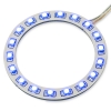 123-3D LED ring | Blå