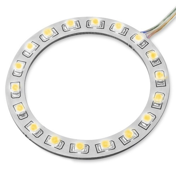 123-3D LED ring | Gul  DLE00008 - 1