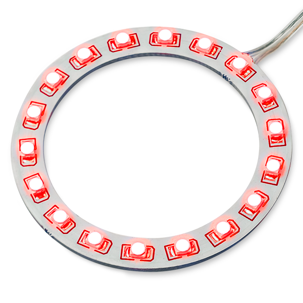 123-3D LED ring | Röd  DLE00003 - 1