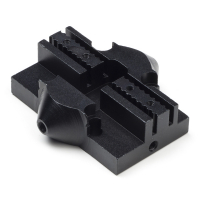 123-3D MGN12H Delta slider | Svart | 3st DAR00157