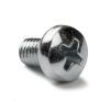 123-3D Metallskruv med sfäriskt huvud galvaniserat | M4 x 10mm | 50st