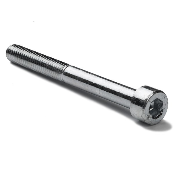 123-3D Metallskruv sexkant cylinderhuvud galvaniserad | M6 x 120mm | 10st  DBM00182 - 1