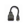 123-3D Micro HDMI till HDMI adapterkabel | 20cm DAR00173 - 1