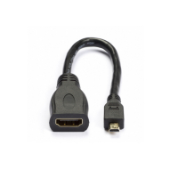 123-3D Micro HDMI till HDMI adapterkabel | 20cm  DAR00173