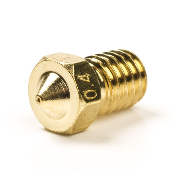 123-3D Nozzle | Mässing | M6 kompatibel | 1,75mm filament | 0,40mm DMK00015 - 1
