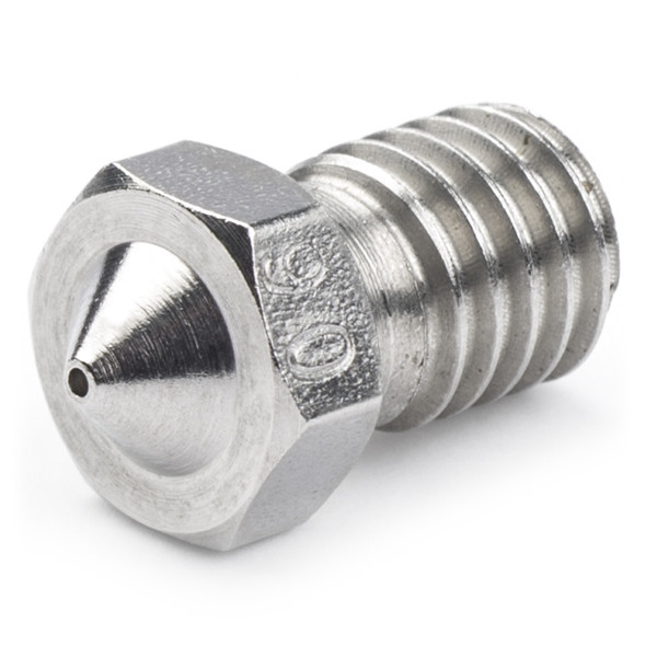 123-3D Nozzle | Rostfritt stål | M6 kompatibel | 1,75mm filament | 0,60mm  DMK00026 - 1