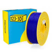 123-3D PC Filament | Blå | 1,75mm | 1kg | Transparent  DHM00205