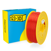 123-3D PC Filament | Orange | 1,75mm | 1kg | Transparent  DHM00204