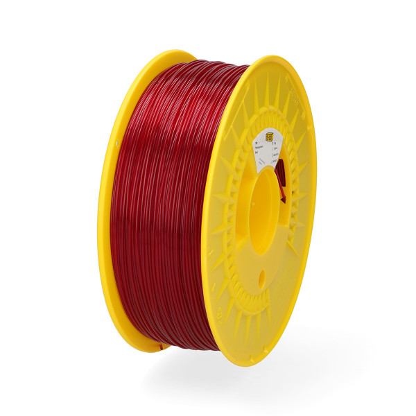 123-3D PC Filament | Röd | 1,75mm | 1kg | Transparent  DHM00203 - 2