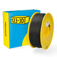 123-3D PC Filament | Svart | 1,75mm | 1kg | CF  DHM00208