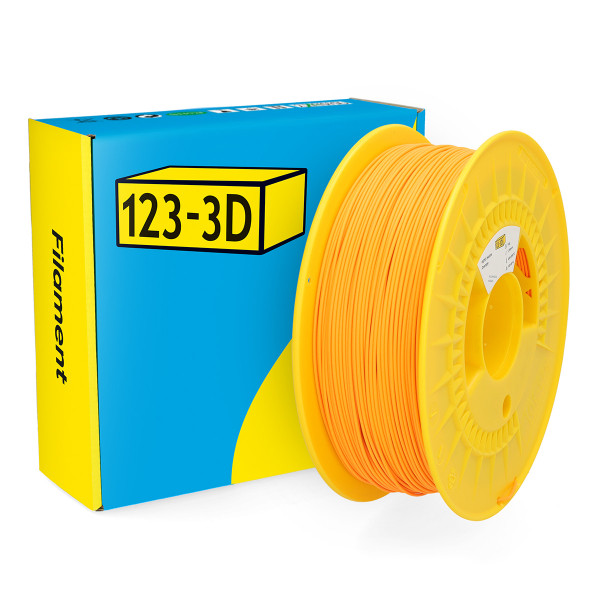 123-3D PETG Filament | Orange | 1,75mm | 1kg | Matt DHM00245 - 1