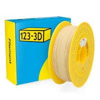 123-3D PETG Filament | Sand | 1,75mm | 1kg | Matt  DHM00243