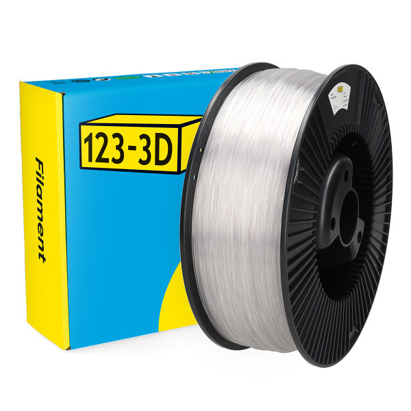123-3D PETG Filament | Transparent | 1,75mm | 1kg DHM00266 - 1