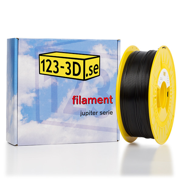 123-3D PETG filament | Svart | 1,75mm | 1kg DFP01123 - 1