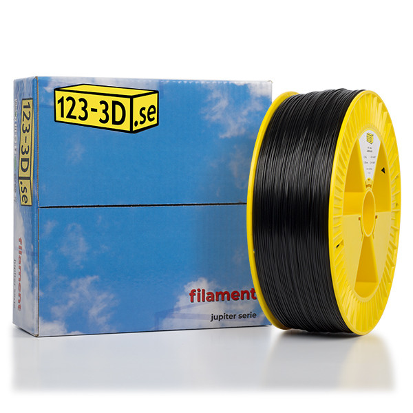 123-3D PETG filament | Svart | 1,75mm | 3kg  DFP01124 - 1