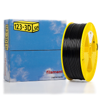 123-3D PETG filament | Svart | 2,85mm | 2,3kg  DFP01126