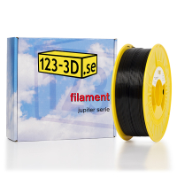 123-3D PETG filament | Transparent Svart | 1,75mm | 1kg  DFP01181
