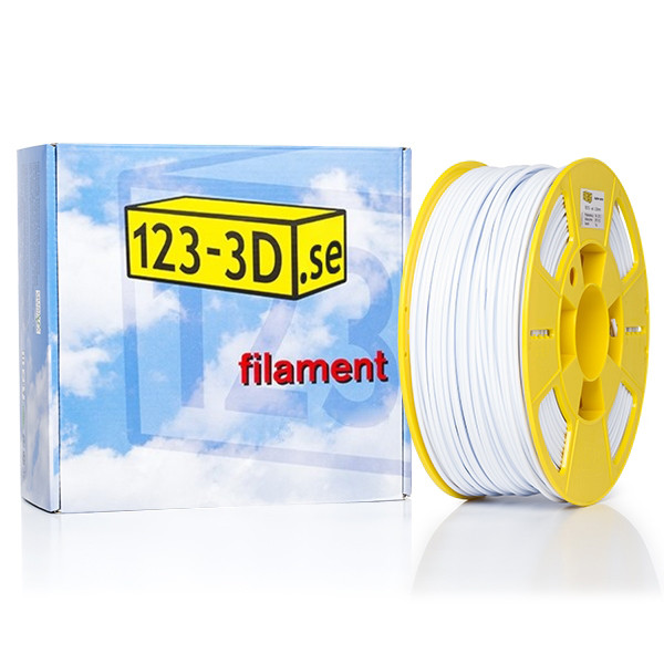 123-3D PETG filament | Vit | 2,85mm | 1kg DFE02017c DFP14097c DFE11012 - 1