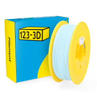 123-3D PLA Filament | Blå | 1,75mm | 1kg | Pastell  DHM00049