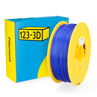 123-3D PLA Filament | Blå | 1,75mm | 1kg | Satin  DHM00070