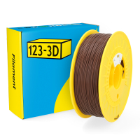 123-3D PLA Filament | Brun | 1,75mm | 1kg DHM00020