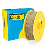 123-3D PLA Filament | Champagne Guld | 1,75mm | 1kg | Glitter  DHM00059