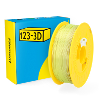 123-3D PLA Filament | Fluorescent Light | 1,75mm | 1kg | Satin Rainbow  DHM00115
