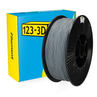 123-3D PLA Filament | Grå | 1,75mm | 3kg DHM00183
