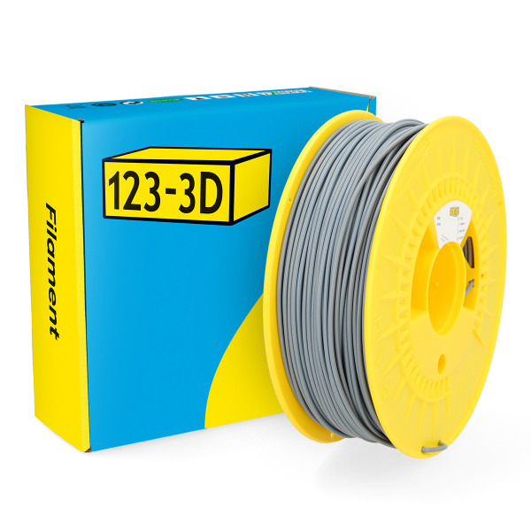 123-3D PLA Filament | Grå | 2,85mm | 1kg DHM00027 - 1