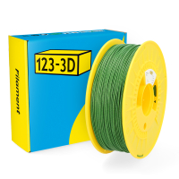 123-3D PLA Filament | Grön | 1,75mm | 1kg | Glitter  DHM00060