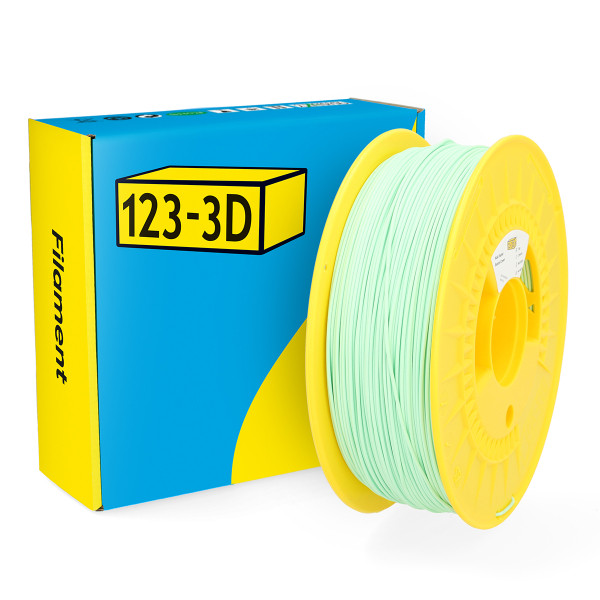 123-3D PLA Filament | Grön | 1,75mm | 1kg | Pastell  DHM00051 - 1