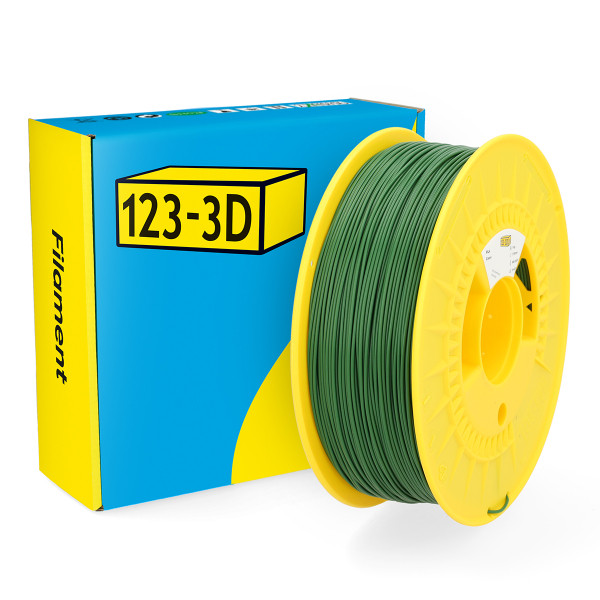 123-3D PLA Filament | Grön | 1,75mm | 1kg DHM00010 - 1