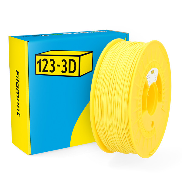 123-3D PLA Filament | Gul | 1,75mm | 1kg | Matt  DHM00107 - 1