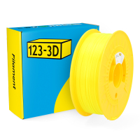 123-3D PLA Filament | Gul | 1,75mm | 1kg | Transparent DHM00080