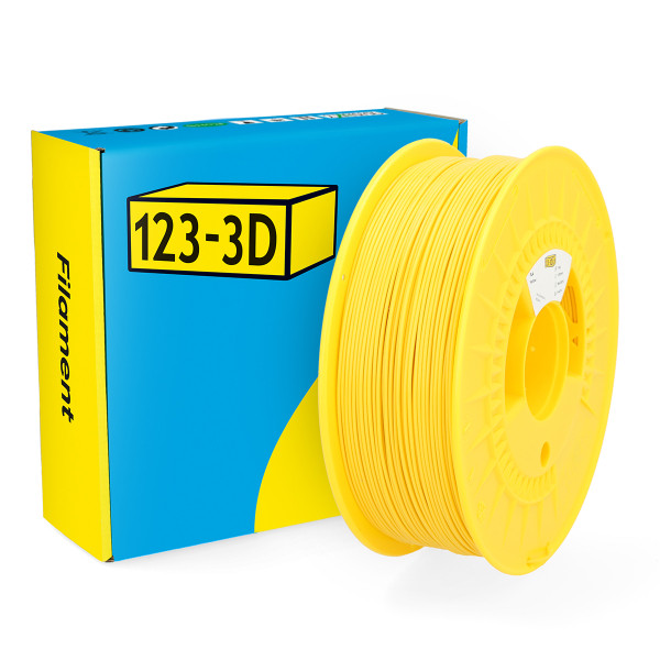 123-3D PLA Filament | Gul | 1,75mm | 1kg DHM00006 - 1