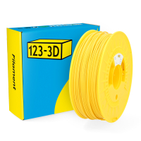 123-3D PLA Filament | Gul | 2,85mm | 1kg DHM00030