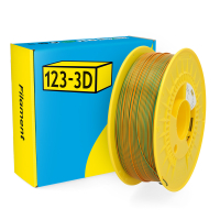 123-3D PLA Filament | Gul - Grön | 1,75mm | 1kg | Chameleon  DHM00261