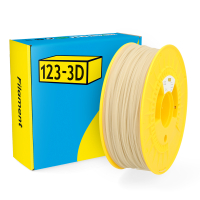 123-3D PLA Filament | Ljusbrun | 1,75mm | 1kg | Algae  DHM00119