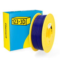 123-3D PLA Filament | Mörkblå | 1,75mm | 1kg | High Speed  DHM00042