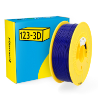 123-3D PLA Filament | Mörkblå | 1,75mm | 1kg DHM00005
