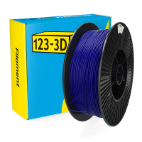 123-3D PLA Filament | Mörkblå | 2,85mm | 3kg DHM00188