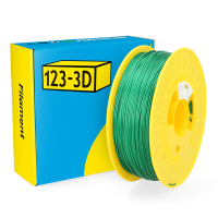 123-3D PLA Filament | Mörkgrön | 1,75mm | 1kg | Satin  DHM00077