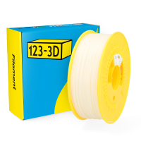 123-3D PLA Filament | Neutral | 1,75mm | 1kg | Tough  DHM00046