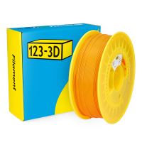123-3D PLA Filament | Orange | 1,75mm | 1kg | Light Weight DHM00087