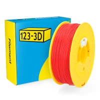 123-3D PLA Filament | Röd | 1,75mm | 1kg | Pro DHM00094