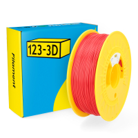 123-3D PLA Filament | Röd | 1,75mm | 1kg | Satin  DHM00072