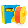 123-3D PLA Filament | Röd | 1,75mm | 1kg | Transparent